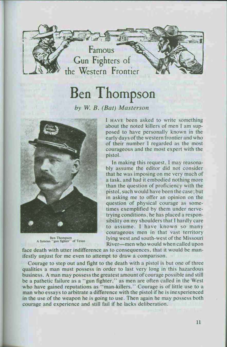 Famous Gunfighters of the Western Frontier. vist0087e